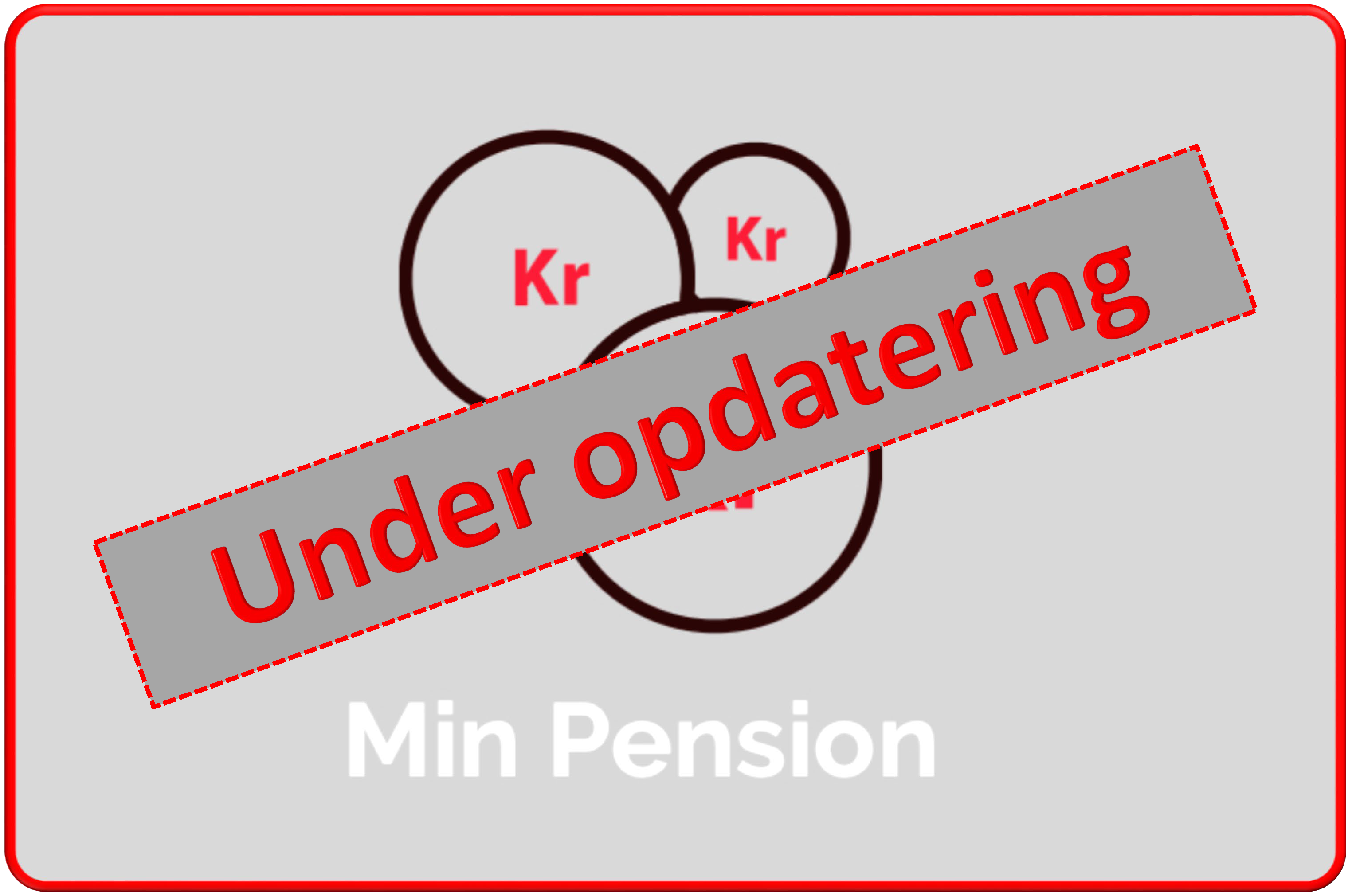Min Pension - under opdatering