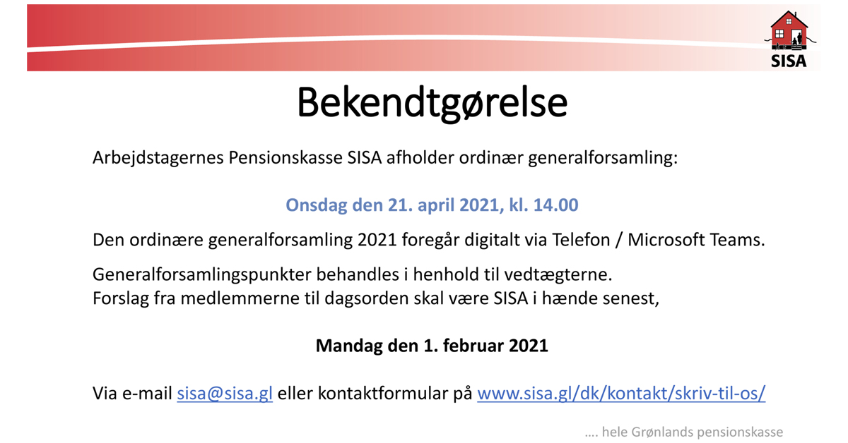 Bekendtgørelse