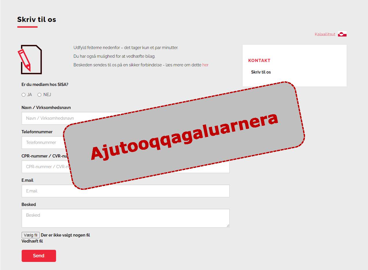 Nittartagitsinniik attavissaq ajutooqqagaluarnera